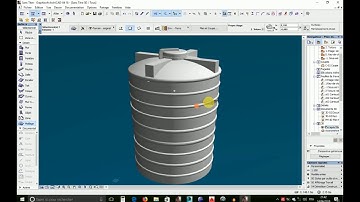 Comment dessiner un Poly tank sur ArchicaD