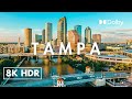 Tampa, Florida, USA in 8k HDR Dolby Vision 10 BIT (60FPS) Drone Video