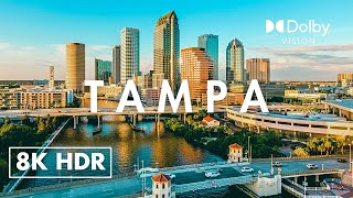 Tampa, Florida, USAin 8K ULTRA HD HDR 60 FPS Video by Drone