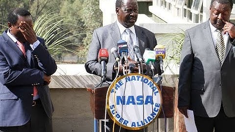 NASA team make statement concerning IEBC