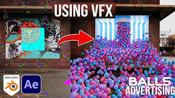 How To Create CGI 10,000 Bouncy Balls VFX In Blender | Blender VFX Tutorial