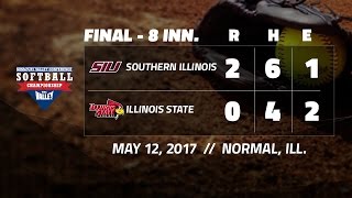#MVCSoftball Highlights: Southern Illinois vs Illinois State