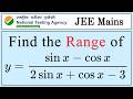 Find the Range of | JEE Mains & Advanced
