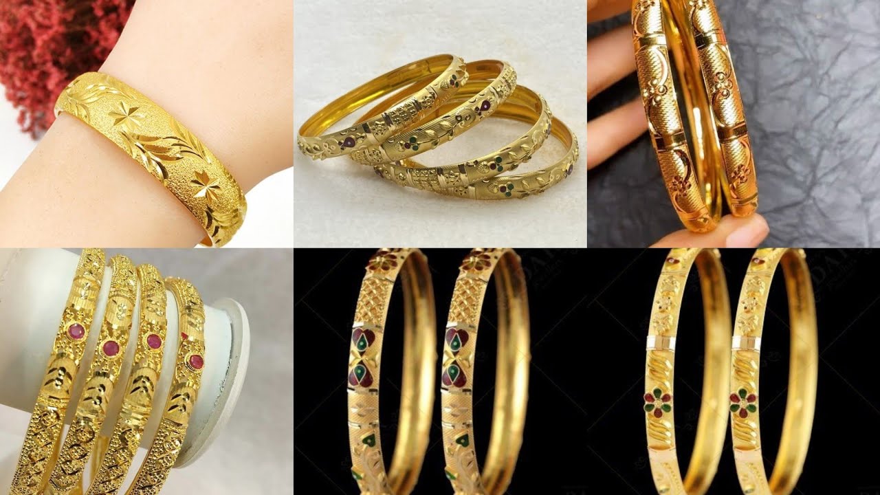 Gold Bangles For Girls/Women/Ladies |. Best Collection Of ...