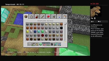 Construction de ma map cache cache minecraft