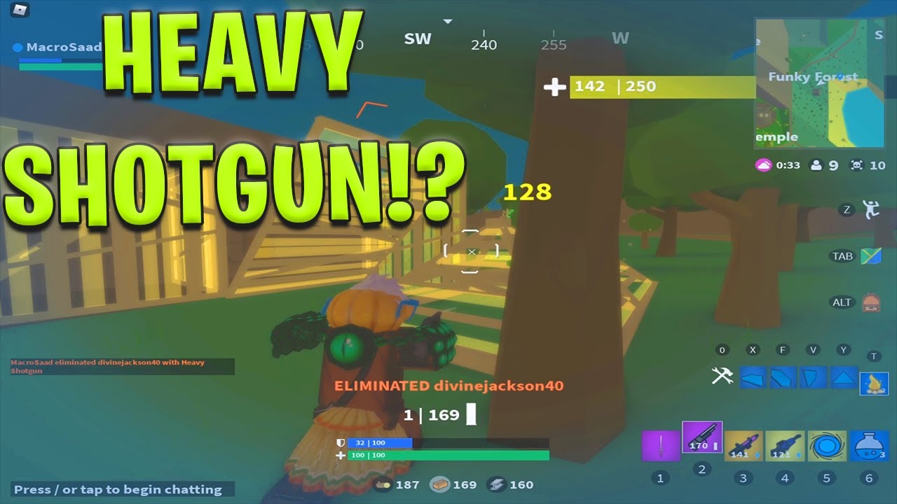 New Code Heavy Shotgun Unvaulted Alien Ufos Island Royale Roblox Youtube - new heavy shotgun roblox island royale youtube