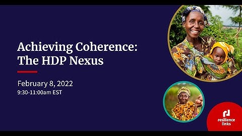 WEBINAR | Achieving Coherence: The HDP Nexus
