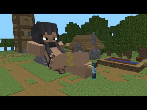 Giantess foot slave minecraft animation