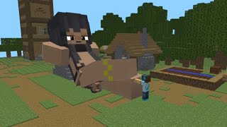 giantess foot slave minecraft animation