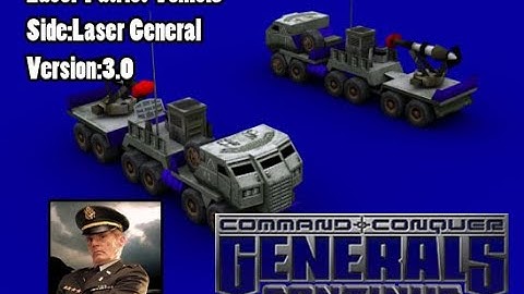 General Zero Hour Continue Mod 3.0 - Laser Patriot Tank (New Unit)