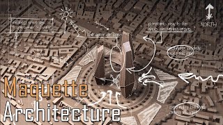 How To Make Architectural Maquette (Model) Render in 3Dsmax and Site Analyses in Photoshop