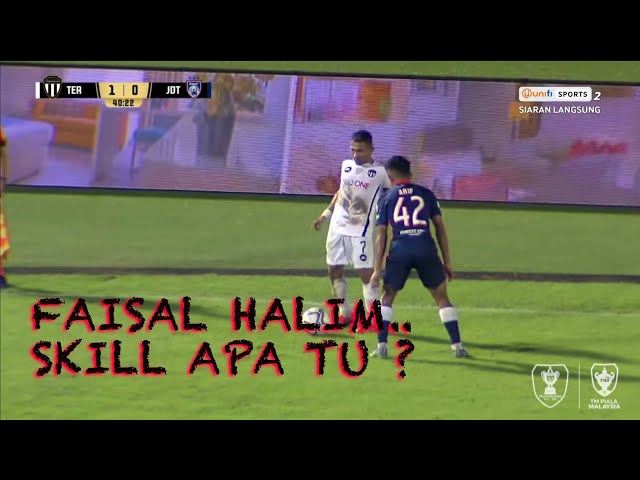 Nampak pelik.. Faisal Halim kelirukan Arif Aiman dengan skill terbaik.. hehehe.. class=