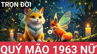 Tử Vi Trọn Đời Tuổi Quý  Mão 1963 Nữ mạng . Chi tiết.