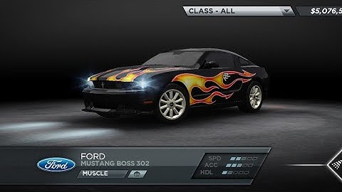Need For Speed Mostwanted 2012 Mobile All Cars + Livery (On The Run MOD)