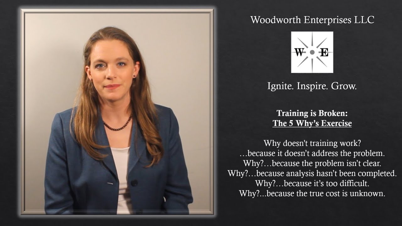 The 5 Why's Exercise: Training is Broken