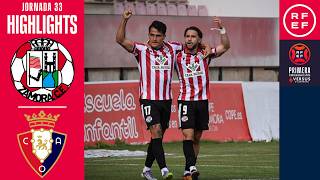 Resumen #PrimeraFederación | Zamora CF 1-0 CA Osasuna B | Jornada 33 | Temporada 2025/26