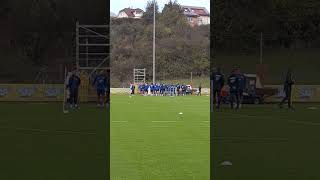 shorts Happy Birthday Maxi TSG Hoffenheim öffentliches Training 17.10.2023