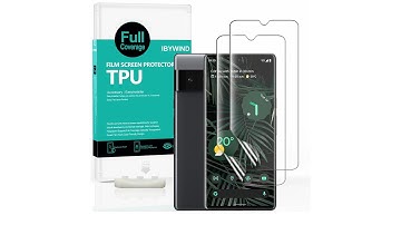 Google Pixel 6 Pro Protector With plastic positioner & In-Display Fingerprint Support From Ibywind