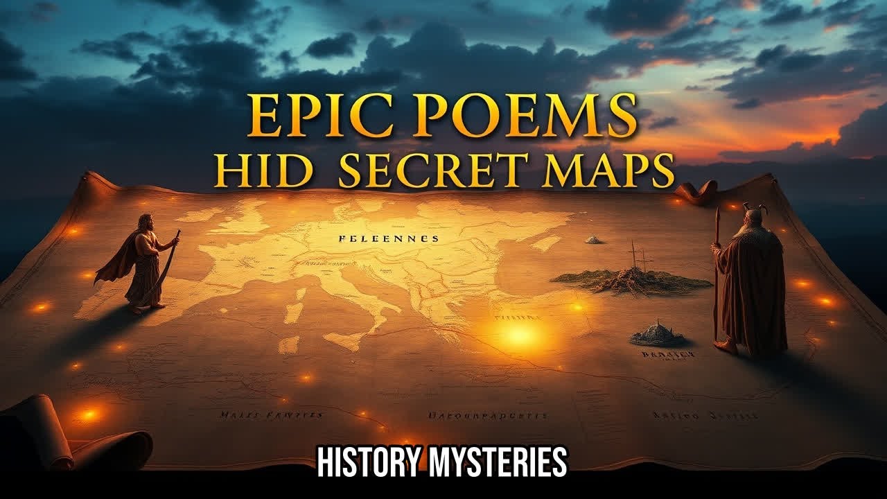The Hidden Maps in Epic Poems: Did Myths SECRETLY Chart REAL Lands?