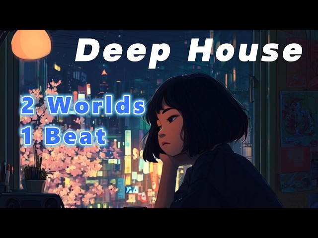 Two Worlds One Beat | Deep House Music for Focus, Trading & Night Flow