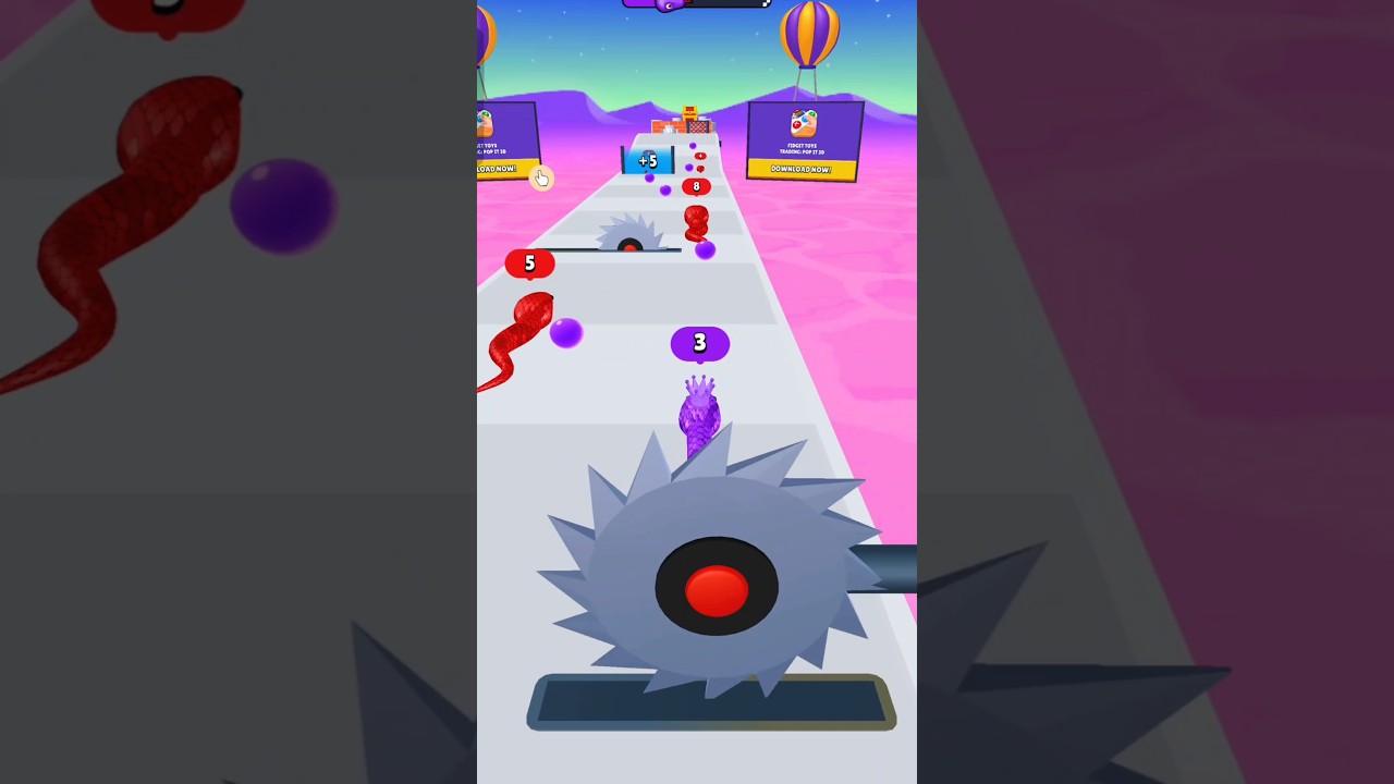 SNAKE runner game #gaming #funny #viral #funnyvideo #video
