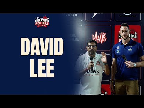 David Lee | Two-Time Olympic Medalist Talks Pickleball & Hyderabad League Experience | HPL Season 1