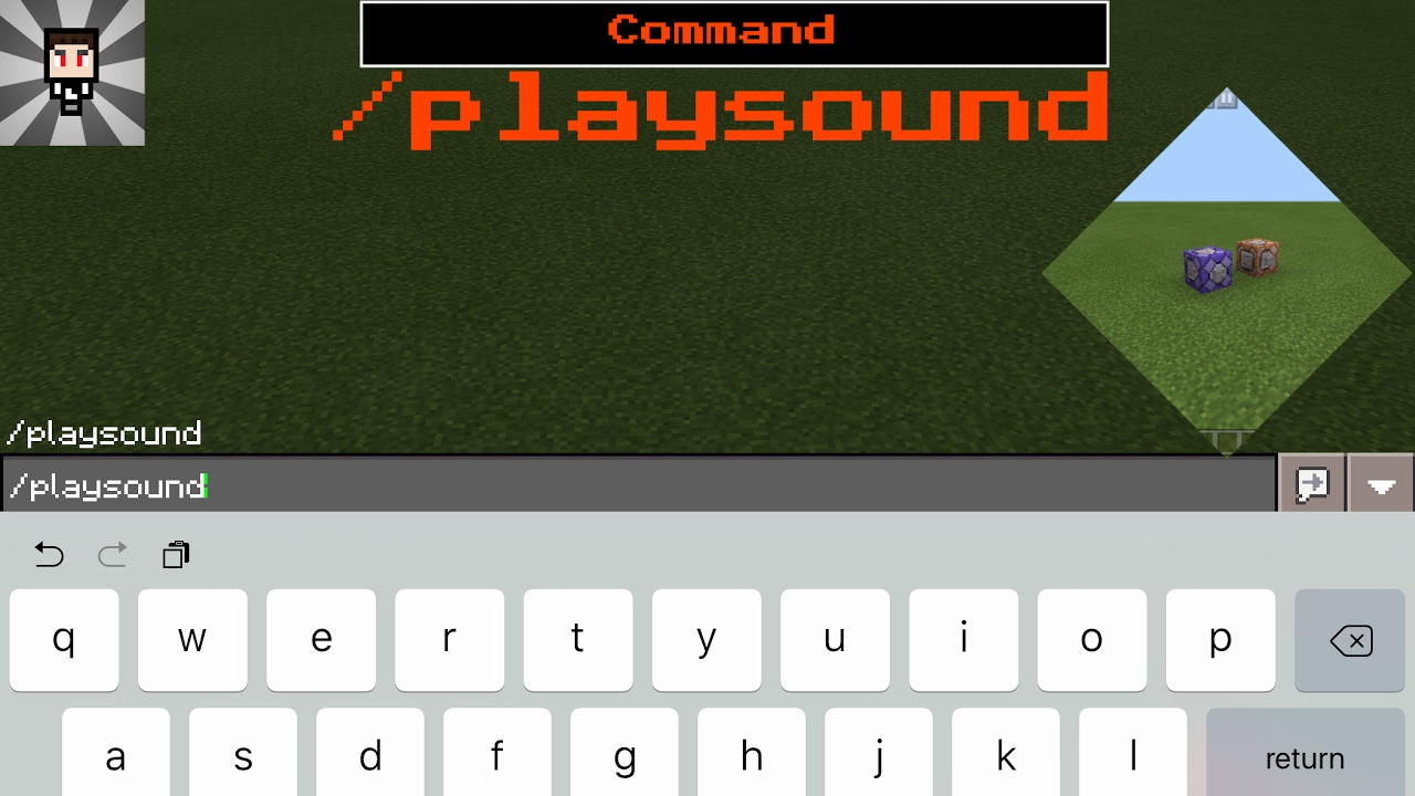 How To Play A Sound Effect In Minecraft Pe With Command Blocks Command Block Series Ep 3 Amanda By Amanda Danielle Mcpe