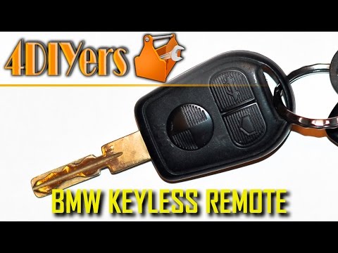 DIY: BMW Key Fob Battery Replacement & Disassembly