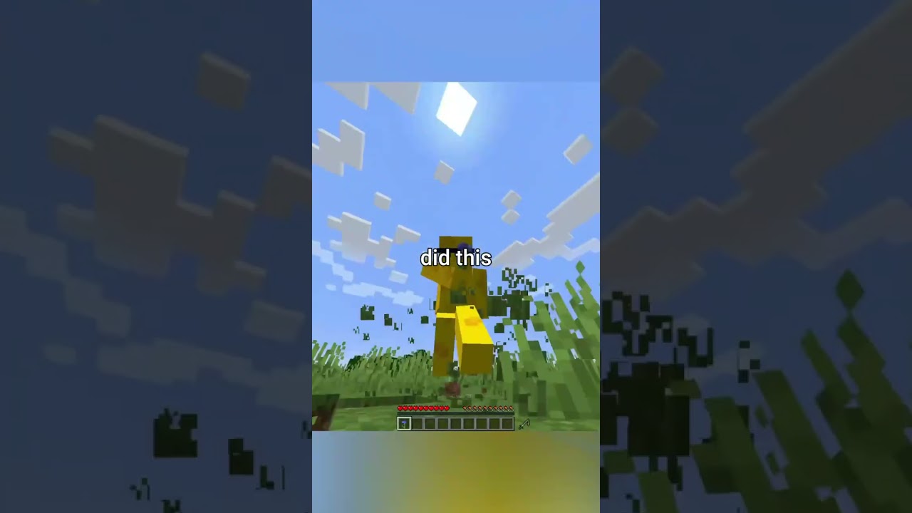 minecraft but my friend controls my world 😱 #shorts