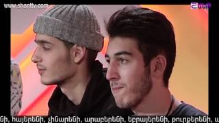 X Factor4 Armenia Groups' announcement and 4 Chair Challenge  Boys