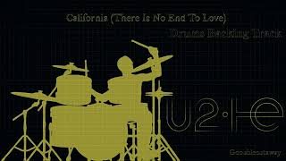 U2 - California (There Is No End To Love) Drums Backing Track