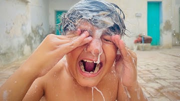 Ali ki ankh me shempo chala Gaya 🥹 || Ali or Abdullah ki larai