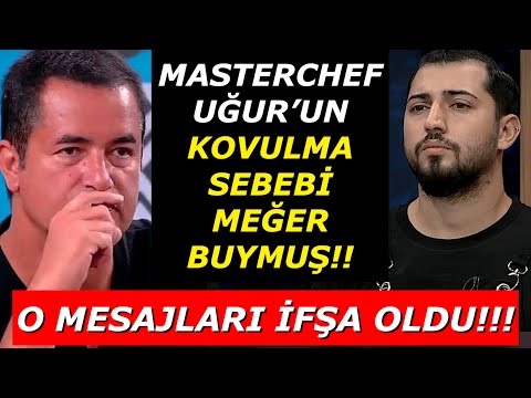 MASTERCHEF UĞUR YILMAZ DENİZ NEDEN DİSKALİFİYE EDİLDİ? ŞOK MESAJLAR İFŞA OLDU!!!