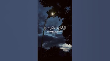 "إِنَّ أَصْحَابَ الْجَنَّةِ الْيَوْمَ فِي شُغُلٍ فَاكِهُونَ | سورة يس بصوت فايح الحارثي "