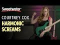 Courtney Cox Teaches Harmonic Screams | Guitar Lesson