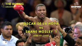 Oscar De la Hoya vs Shane Mosley 1, June 17, 2000 - The Boxing Archives by #empireboxing
