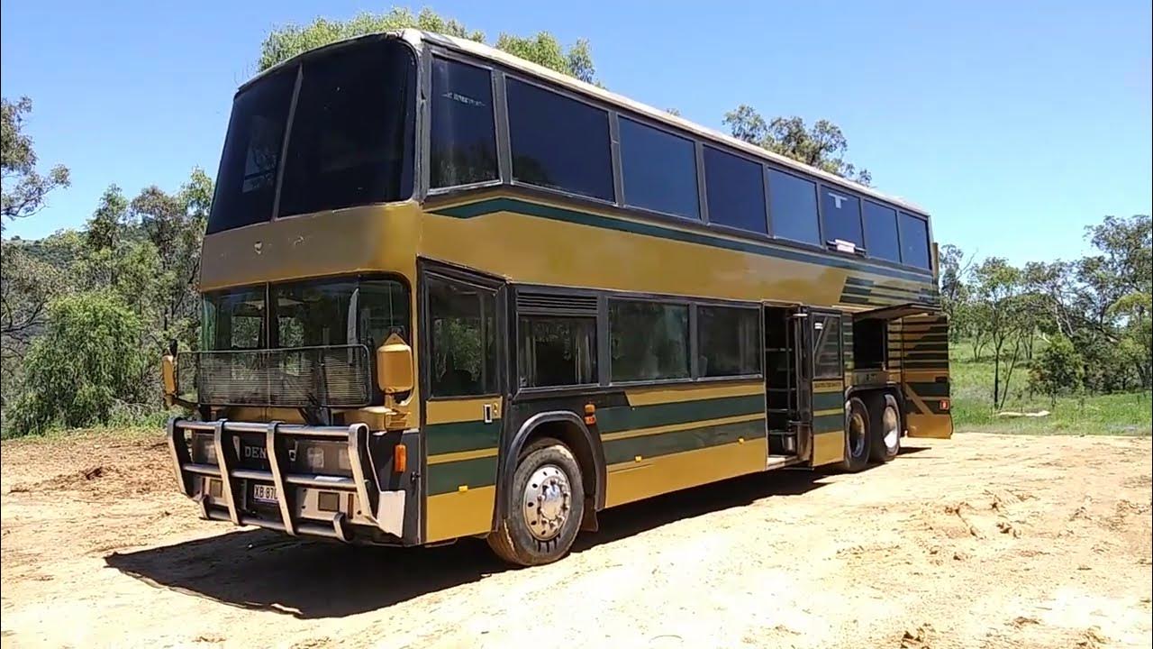 Denning Double Decker Bus Walk Through YouTube