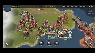 Grand War Rome : Punic war ㅡ Siege of Cartagena : Rome army ㅡ 그랜드 워 롬 ㅡ 포에니전쟁 1ㅡ7 로마 시점 screenshot 2