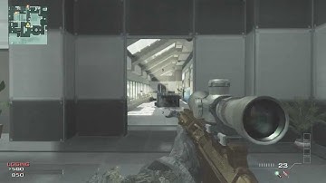Call of Duty Modern Warfare 3 Double Headshot Quickscope