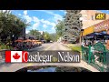 Driving from Castlegar to Nelson | Canada Road Trip in 4K