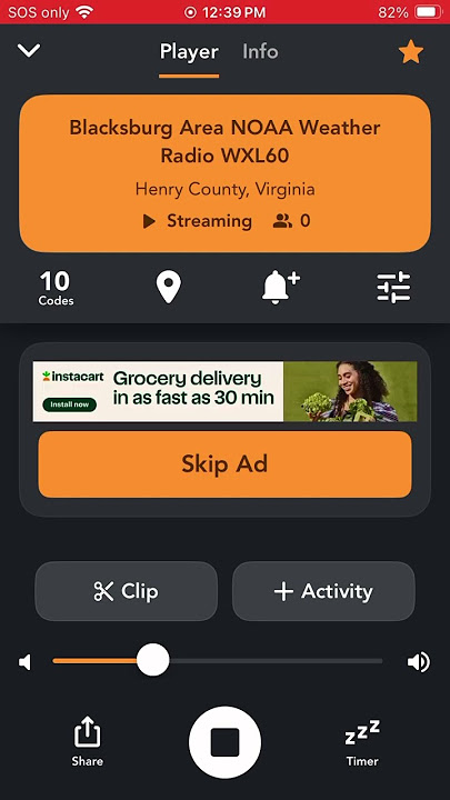 WXL60 Is Repeating The Station ID And Current Time