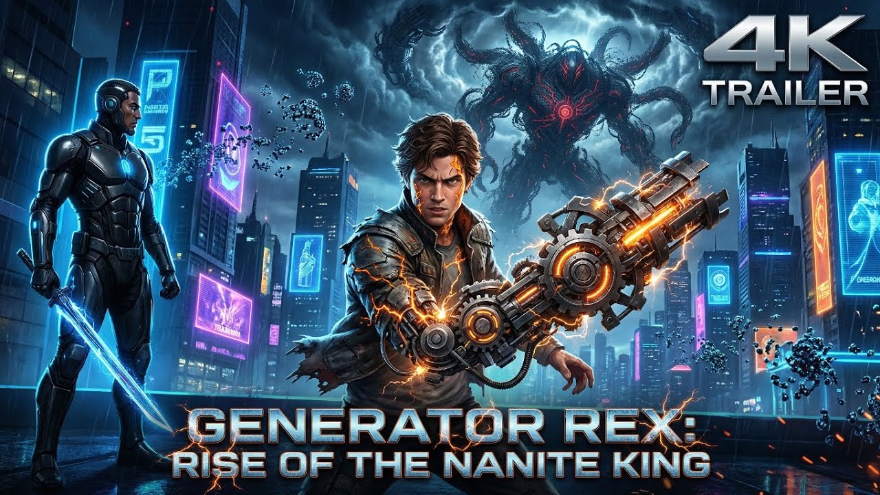 Rex Rise 🎬 GENERATOR REX: RISE OF THE NANITE KING (2027)⭐ Starring:Xolo ...
