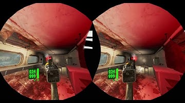 Fallout 4 VR Part 81 - Cambridge Polymer Labs Director Key - Headset 3D Cardboard First Time Play