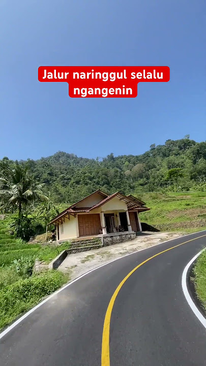Jalur naringgul kab cianjur selatan.yg sangat indah sekali dan sejuk