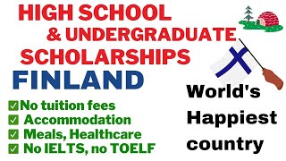 Scholarships in Finland, high school then undergraduate study screenshot 2