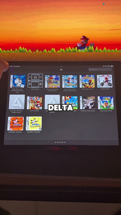 Play DS Games online on Delta Emulator