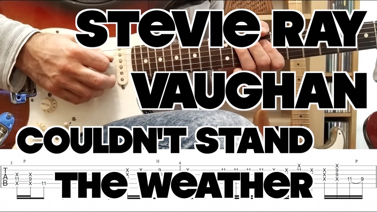 Couldn't Stand The Weather - Stevie Ray Vaughan | guitar tutorial FREE TABS  - YouTube