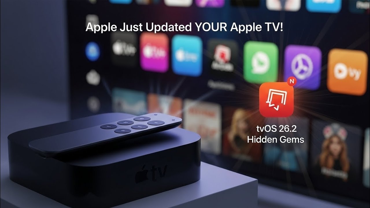 Apple Just Updated YOUR Apple TV! (tvOS 26.2 Hidden Gems) - YouTube