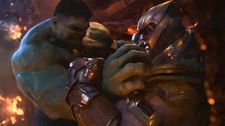 {Part-1} Thanos attack Thor's Spaceship scene in hindi || Avenger: Infinity War (2018)