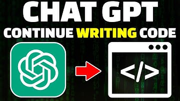 Chat GPT: How to Tell ChatGPT To Continue Writing Code
